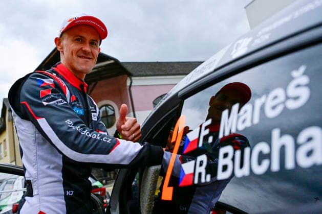 Agrotec Rally Hustopece, treti zavod mistrovstvi Ceske republiky v automobilovych soutezich, 12. cervna 2026, Kurdejov, Breclavsko. Filip Mares s vozidlem Toyota GR Yaris Rally2. (CTKxPhoto VaclavxSalek) CTKPhotoP2026061207875  CTKPhotoP2026061207875