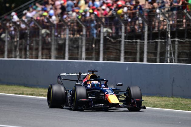 F1 Grand Prix of Barcelona-Catalunya - Practice Max Verstappen of Red Bull Racing drives during free practice for the Barcelona - Catalunya GP at Circuit de Catalunya in Montmelo, Spain, on June 12, 2026. MontmelÃ² Catalunya Spain  Copyright: xAndreaxDiodatox originalFilename:diodato-barcelon260612_npz7G.jpg