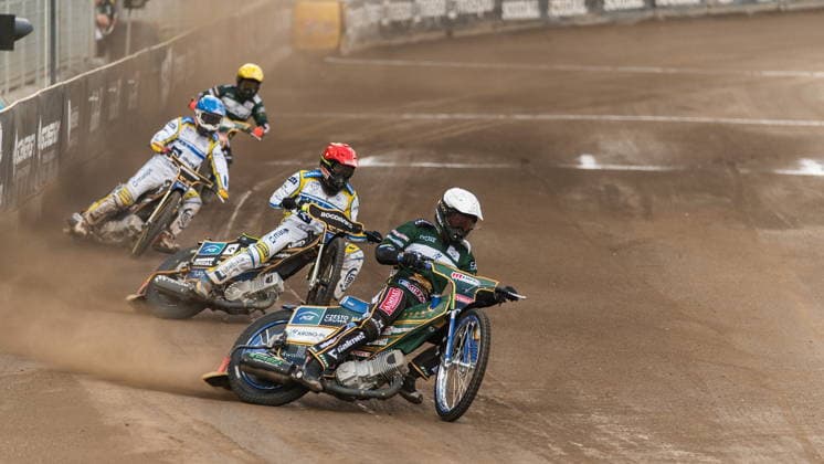 RECORD DATE NOT STATED LUBLIN 12.06.2026 ZUZEL OSMA RUNDA PGE EKSTRALIGA SEZON 2026 W LUBLINIE: ORLEN OIL MOTOR LUBLIN - KRONO-PLAST WLOKNIARZ CZESTOCHOWA SPEEDWAY EIGHT ROUND OF THE PGE EKSTRALIGA SEASON 2026 IN LUBLIN: ORLEN OIL MOTOR LUBLIN – KRONO-PLAST WLOKNIARZ CZESTOCHOWA N Z N Z Martin Vaculik (C), Kacper Woryna (N), Rohan Tungate (Z), Jakub Miœkowiak (B) FOT. MATEUSZ MICHALEWSKI NEWSPIX.PL --- newspix.pl 