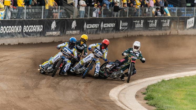 RECORD DATE NOT STATED LUBLIN 12.06.2026 ZUZEL OSMA RUNDA PGE EKSTRALIGA SEZON 2026 W LUBLINIE: ORLEN OIL MOTOR LUBLIN - KRONO-PLAST WLOKNIARZ CZESTOCHOWA SPEEDWAY EIGHT ROUND OF THE PGE EKSTRALIGA SEASON 2026 IN LUBLIN: ORLEN OIL MOTOR LUBLIN – KRONO-PLAST WLOKNIARZ CZESTOCHOWA N Z Franciszek Karczewski (B), Bartosz Jaworski (C), Szymon Ludwiczak (Z), Bartosz Banbor (N) FOT. MATEUSZ MICHALEWSKI NEWSPIX.PL --- newspix.pl 