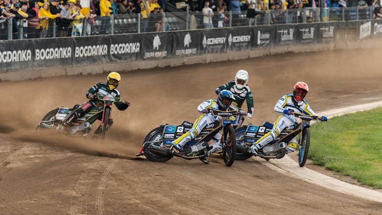 RECORD DATE NOT STATED LUBLIN 12.06.2026 ZUZEL OSMA RUNDA PGE EKSTRALIGA SEZON 2026 W LUBLINIE: ORLEN OIL MOTOR LUBLIN - KRONO-PLAST WLOKNIARZ CZESTOCHOWA SPEEDWAY EIGHT ROUND OF THE PGE EKSTRALIGA SEASON 2026 IN LUBLIN: ORLEN OIL MOTOR LUBLIN – KRONO-PLAST WLOKNIARZ CZESTOCHOWA N Z Franciszek Karczewski (B), Bartosz Jaworski (C), Szymon Ludwiczak (Z), Bartosz Banbor (N) FOT. MATEUSZ MICHALEWSKI NEWSPIX.PL --- newspix.pl 