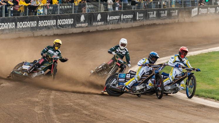 RECORD DATE NOT STATED LUBLIN 12.06.2026 ZUZEL OSMA RUNDA PGE EKSTRALIGA SEZON 2026 W LUBLINIE: ORLEN OIL MOTOR LUBLIN - KRONO-PLAST WLOKNIARZ CZESTOCHOWA SPEEDWAY EIGHT ROUND OF THE PGE EKSTRALIGA SEASON 2026 IN LUBLIN: ORLEN OIL MOTOR LUBLIN – KRONO-PLAST WLOKNIARZ CZESTOCHOWA N Z Franciszek Karczewski (B), Bartosz Jaworski (C), Szymon Ludwiczak (Z), Bartosz Banbor (N) FOT. MATEUSZ MICHALEWSKI NEWSPIX.PL --- newspix.pl 