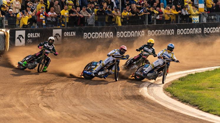 RECORD DATE NOT STATED LUBLIN 12.06.2026 ZUZEL OSMA RUNDA PGE EKSTRALIGA SEZON 2026 W LUBLINIE: ORLEN OIL MOTOR LUBLIN - KRONO-PLAST WLOKNIARZ CZESTOCHOWA SPEEDWAY EIGHT ROUND OF THE PGE EKSTRALIGA SEASON 2026 IN LUBLIN: ORLEN OIL MOTOR LUBLIN – KRONO-PLAST WLOKNIARZ CZESTOCHOWA N Z Mateusz Cierniak (N), Jaimon Lidsey (Z), Bartosz Zmarzlik (C), Sebastian Szostak (B) FOT. MATEUSZ MICHALEWSKI NEWSPIX.PL --- newspix.pl 