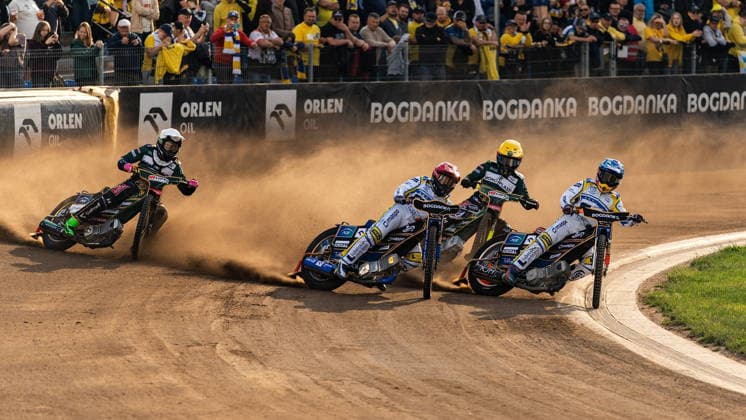 RECORD DATE NOT STATED LUBLIN 12.06.2026 ZUZEL OSMA RUNDA PGE EKSTRALIGA SEZON 2026 W LUBLINIE: ORLEN OIL MOTOR LUBLIN - KRONO-PLAST WLOKNIARZ CZESTOCHOWA SPEEDWAY EIGHT ROUND OF THE PGE EKSTRALIGA SEASON 2026 IN LUBLIN: ORLEN OIL MOTOR LUBLIN – KRONO-PLAST WLOKNIARZ CZESTOCHOWA N Z Mateusz Cierniak (N), Jaimon Lidsey (Z), Bartosz Zmarzlik (C), Sebastian Szostak (B) FOT. MATEUSZ MICHALEWSKI NEWSPIX.PL --- newspix.pl 