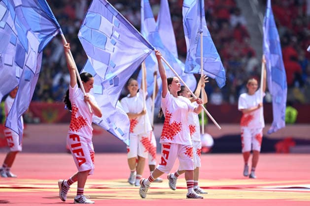 Mg Toronto (Canada) 12 06 2026 - Mondiali di Calcio 2026 Canada-Bosnia Herzegovina foto Matteo Gribaudi Image nella foto: cerimonia di apertura 
