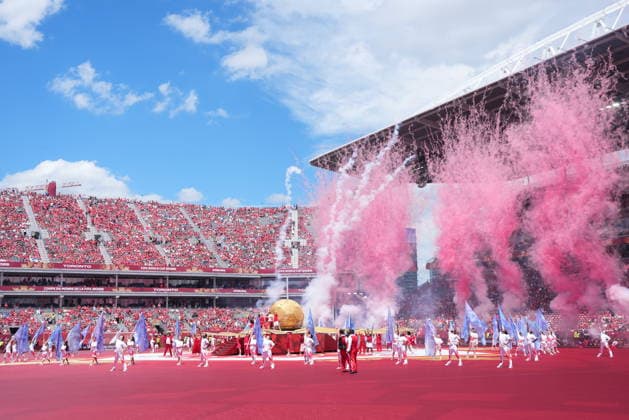 Canada v Bosnia and Herzegovina - FIFA World Cup, WM, Weltmeisterschaft, Fussball 2026 - Group B TORONTO, CANADA - JUNE 12: A view of opening ceremony prior to 2026 FIFA World Cup First Stage Group B match between Canada and Bosnia and Herzegovina at Toronto Stadium (BMO Field) in Toronto, Ontario, Canada on June 12, 2026. Mert Alper Dervis Anadolu Ontario Canada. Editorial use only. Please get in touch for any other usage.  Copyright: x2026xAnadoluxMertxAlperxDervisx