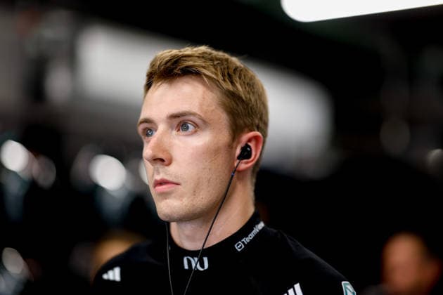 F1 - BARCELONA-CATALUNYA GRAND PRIX 2026 VESTI Frederik (den), Junior Driver of Mercedes AMG F1 Team, portrait during the Formula 1 Barcelona-Catalunya Grand Prix 2026, 7th round of the 2026 Formula One World Championship, WM, Weltmeisterschaft from June 12 to 14, 2026 on the Circuit de Barcelona-Catalunya, in Montmelo, Spain - MontmeloSpain  Copyright: xDPPIx