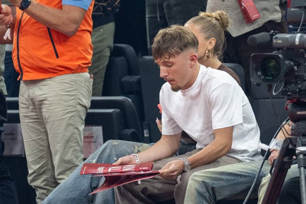 Lennart Karl (FC Bayern Muenchen), FC Bayern Basketball vs. Alba Berlin, BBL, Finale 1, 12.06.2026 Muenchen Bayern Deutschland