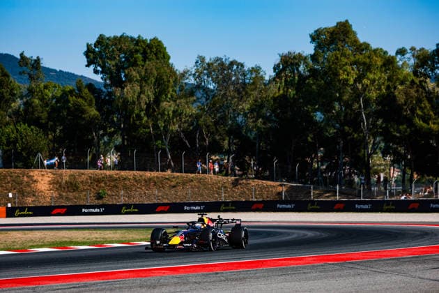 F1 - BARCELONA-CATALUNYA GRAND PRIX 2026 03 VERSTAPPEN Max (nld), Red Bull Racing Ford RB22, action during the Formula 1 Barcelona-Catalunya Grand Prix 2026, 7th round of the 2026 Formula One World Championship, WM, Weltmeisterschaft from June 12 to 14, 2026 on the Circuit de Barcelona-Catalunya, in Montmelo, Spain - MontmeloSpain  Copyright: xFLORENTxGOODENx