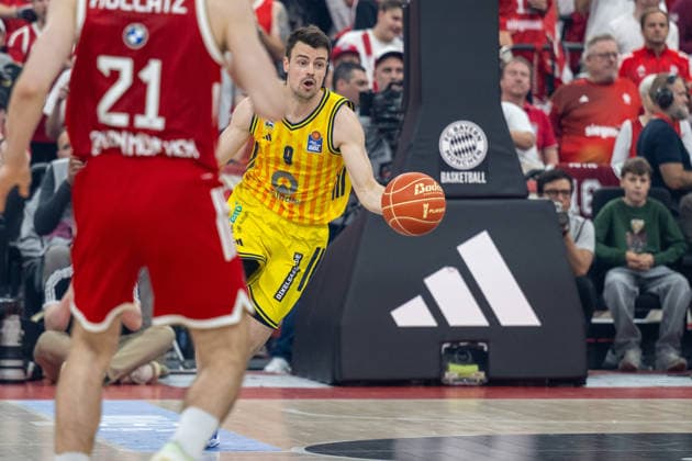 Jonas Mattisseck 9 (Alba Berlin), FC Bayern Basketball vs. Alba Berlin, BBL, Finale 1, 12.06.2026 Muenchen Bayern Deutschland