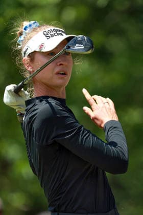 Dow Championship Midland, MI - JUNE 12: Nelly Korda of the United States follows her shot from the 9th tee during the second round of the Dow Championship at Midland Country Club on June 12, 2026 in Midland, Michigan. Midland Michigan United States  Copyright: xAmyxLemusx originalFilename:lemus-dowchamp260612_npoK1.jpg