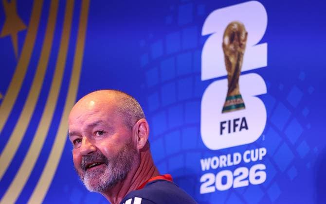 Steve Clarke head coach of Scotland Scotland press conference, PK, Pressekonferenz 2026 FIFA World Cup, WM, Weltmeisterschaft, Fussball Football, Boston Stadium, Foxborough, Massachusetts, USA - 12 Jun 2026Foxborough Boston Stadium Massachusetts (MA) United States of America EDITORIAL USE ONLY No use with unauthorised audio, video, data, fixture lists, club league logos or live services. Online in-match use limited to 120 images, no video emulation. No use in betting, games or single club league player publications.  Copyright: xMichaelxZemanek Shutterstockx 16919998z