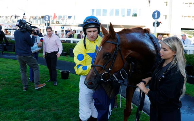 Newton Abbot Races, Newton Abbot, UK - 12 June 2026 Race winner, Beorma ridden by Harry Skelton. Race 6 - 20:10 Newton Abbot - Sun Racing The Favourite Pullout Every Day Handicap Chase (GBB Race) (Class 4) at Newton Abbot Racecourse, Newton Abbot, Devon, England - Newton Abbot Newton Abbot Racecourse Devon England Copyright: xPhilxMingo PPAUKx PPA-280804