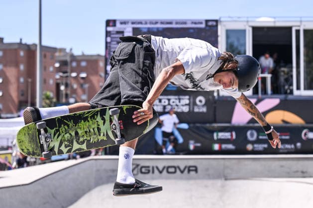 IPA85619310 - Ivan FEDERICO (ITA) competes in the men s quarterfinals of the 2026 WST World Cup Rome at Ostia Park on June 12, 2026, in Rome, Italy.  Copyright: xDomenicoxCippitelli IPAxSportx xx 85619310