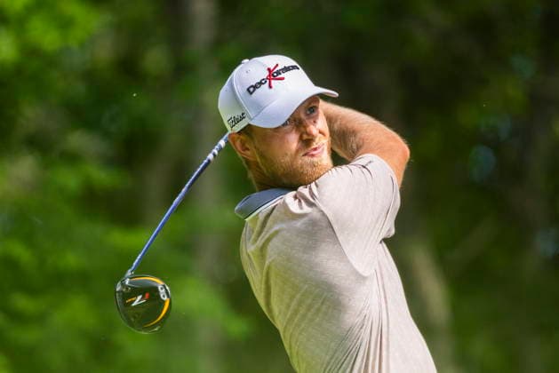June 12, 2026, Caledon, On, Canada: SwedenöÄÃ s Jesper Svensson tees off on the eighth hole during the second round of the RBC Canadian Open in Caledon, Ont., on Friday, June 12, 2026. Canada News - June 12, 2026  - ZUMAc35_ 20260612_zaf_c35_110 Copyright: xNickxIwanyshynx