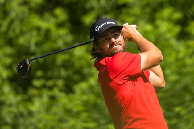 June 12, 2026, Caledon, On, Canada: Matthew Anderson, of Mississauga, Ont., tees off on the eighth hole during the second round of the RBC Canadian Open in Caledon, Ont., on Friday, June 12, 2026. Canada News - June 12, 2026  - ZUMAc35_ 20260612_zaf_c35_112 Copyright: xNickxIwanyshynx
