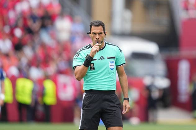 Facundo Tello gestures during Canada and Bosnia and Herzegovina, Group B FIFA World Cup, WM, Weltmeisterschaft, Fussball 2026, Toronto Stadium, Toronto, Canada on June 12, 2026. Thor Wegner DeFodi Images. (Photo by DeFodi Images) -