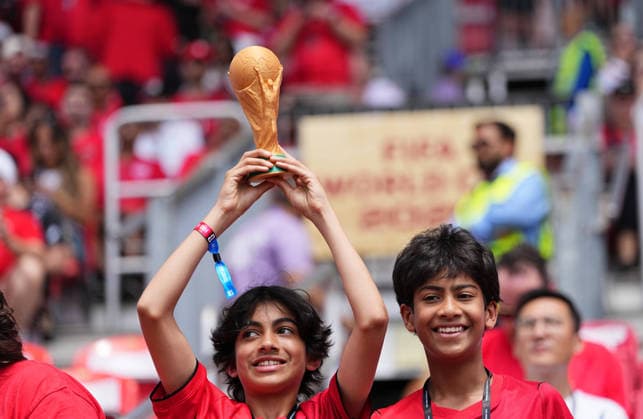 Canada fans (Canada) looks on during Canada and Bosnia and Herzegovina, Group B FIFA World Cup, WM, Weltmeisterschaft, Fussball 2026, Toronto Stadium, Toronto, Canada on June 12, 2026. Thor Wegner DeFodi Images. (Photo by DeFodi Images) -
