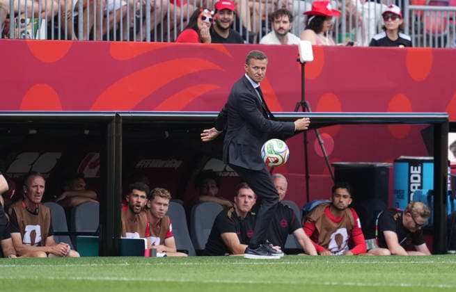 June 12 2026: Jesse Marsch (Canada) controls the ball during Canada and Bosnia and Herzegovina, FIFA World Cup, WM, Weltmeisterschaft, Fussball 2026, at Toronto Stadium in Toronto, Canada. CSM Canada V Bosnia And Herzegovina: Group B - FIFA World Cup 2026  - ZUMAc04_ 20260612_zma_c04_046 Copyright: xKimxPricex