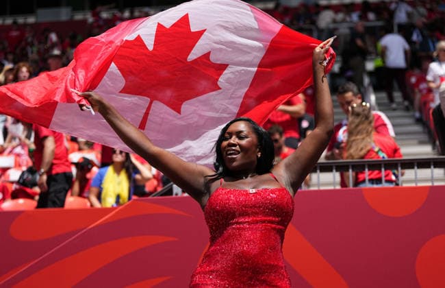 June 12 2026: Canada fans (Canada) looks on during Canada and Bosnia and Herzegovina, FIFA World Cup, WM, Weltmeisterschaft, Fussball 2026, at Toronto Stadium in Toronto, Canada. CSM Toronto Canada - ZUMAc04_ 20260612_zma_c04_058 Copyright: xKimxPricex