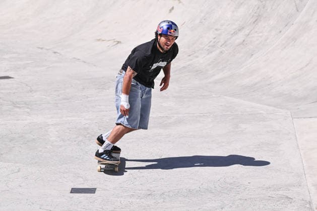 OTHER - Skating - WST Rome - Ostia Park 2026 Photo by IPA ABACAPRESS.COM85619268 - Alex SORGENTE (ITA) competes in the men s quarterfinals of the 2026 WST World Cup Rome at Ostia Park on June 12, 2026, in Rome, Italy. Roma Italy  Copyright: xIPAxSport ABACAx