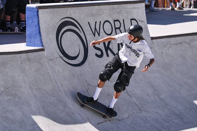 OTHER - Skating - WST Rome - Ostia Park 2026 Photo by IPA ABACAPRESS.COM85619309 - Ivan FEDERICO (ITA) competes in the men s quarterfinals of the 2026 WST World Cup Rome at Ostia Park on June 12, 2026, in Rome, Italy. Roma Italy  Copyright: xIPAxSport ABACAx