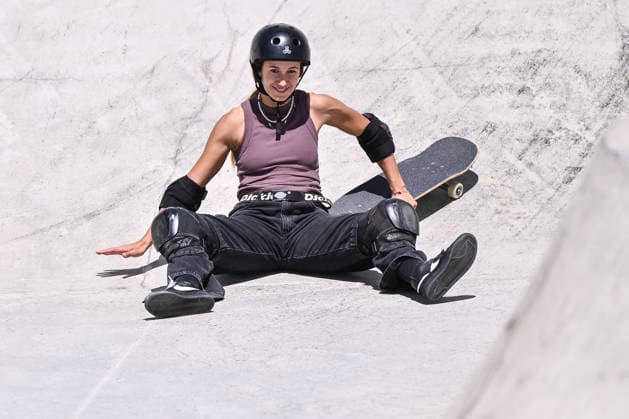 IPA85620328 - Dora VARELLA (BRA) competes in the women s quarterfinals of the 2026 WST World Cup Rome at Ostia Park on June 12, 2026, in Rome, Italy.  Copyright: xDomenicoxCippitelli IPAxSportx xx 85620328