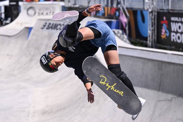 IPA85620331 - Sakura YOSOZUMI (JPN) competes in the women s quarterfinals of the 2026 WST World Cup Rome at Ostia Park on June 12, 2026, in Rome, Italy.  Copyright: xDomenicoxCippitelli IPAxSportx xx 85620331
