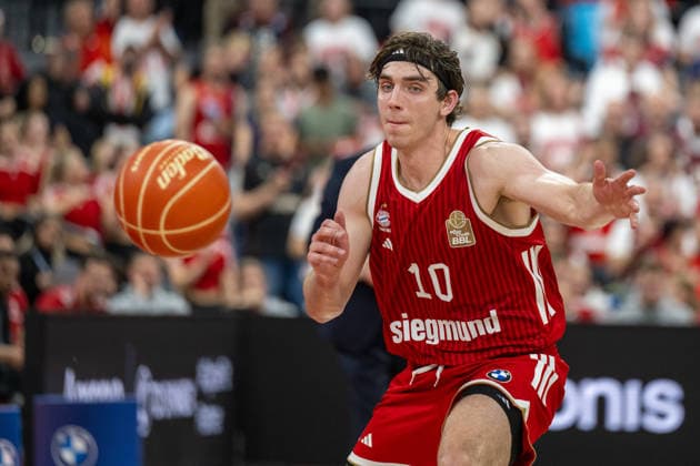 Justin Jessup 10 (FC Bayern Basketball), FC Bayern Basketball vs. Alba Berlin, BBL, Finale 1, 12.06.2026 Muenchen Bayern Deutschland