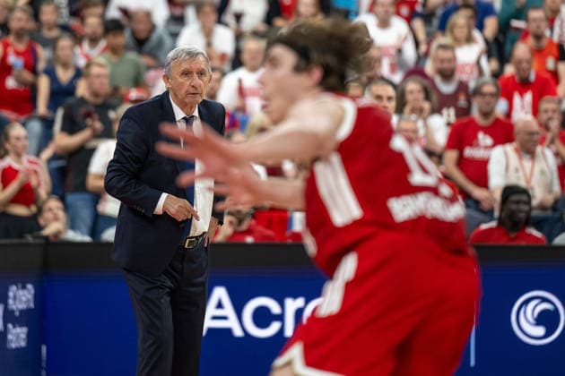 Chefcoach Svetislav Persic (FC Bayern Basketball), FC Bayern Basketball vs. Alba Berlin, BBL, Finale 1, 12.06.2026 Muenchen Bayern Deutschland