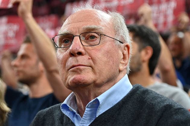 Uli HOENESS (Höness,Ehrenpraesident Bayern Muenchen), Einzelbild,angeschnittenes Einzelmotiv,Portraet,Portrait,Porträt Basketball BBL,Saison 2025 2026 Play Off Finale Spiel 1, FC Bayern Muenchen - Alba Berlin am 12.06.2026 S A P G A R D EN