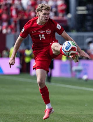 Gc Toronto (Canada) 12 06 2026 - Mondiali di Calcio 2026 Canada-Bosnia Herzegovina foto Giacomo Cosua Image nella foto: Jacob Shaffelburg 