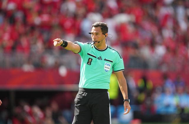 Facundo Tello gestures during Canada and Bosnia and Herzegovina, Group B FIFA World Cup, WM, Weltmeisterschaft, Fussball 2026, Toronto Stadium, Toronto, Canada on June 12, 2026. Thor Wegner DeFodi Images. (Photo by DeFodi Images) -