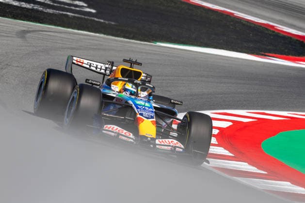 June 12, 2026, Barcelona, Quebec, Spain: ARVID LINDBLAD (41) from United Kingdow, Racing Bulls team at Barcelona F1 Grand Prix at Barcelona-Catalunya circuit in Barcelona, Spain on 2026-06-12 Barcelona Spain - ZUMAl189 20260612_zsp_l189_013 Copyright: xYannickxLegarex