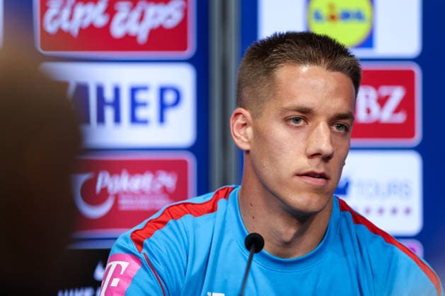 Croatia Training And press conference, PK, Pressekonferenz - FIFA World Cup, WM, Weltmeisterschaft, Fussball 2026 Mario Pasalic of Croatia speaks with a media during the press conference of Croatia National Football Team at training centre at Episcopal High School on June 12, 2026 in Alexandria, Virginia.  IgorxKralj PIXSELL