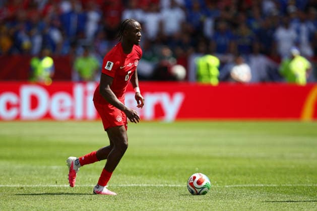 FIFA World Cup, WM, Weltmeisterschaft, Fussball 2026: Canada v Bosnia and Herzegovina TORONTO, CANADA - 12th June 2026: Ismael Kone of Canada in action during the FIFA World Cup 2026 Group B match between Canada and Bosnia and Herzegovina at Toronto Stadium Toronto Toronto Stadium Canada Copyright: xCraigxMercerx xPeakxActionxPhotosx