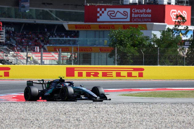 F1 Gran Prix of Catalunya Andrea Kimi Antonelli of Mercedes-AMG F1 Team on track during practice ahead of the F1 Grand Prix of Catalunya at Montemelo Circuit on June 12, 2026 in Barcelona, Spain. Barcelona Circuit de Catalunya Spain Copyright: xMarcoxCanonierox