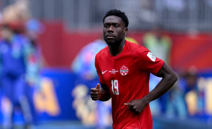 Fussball FIFA WM 2026 Vorrunde Gruppe B Kanada - Bosnien - Herzegowina 12.06.2026 Alphonso Davies (Kanada)