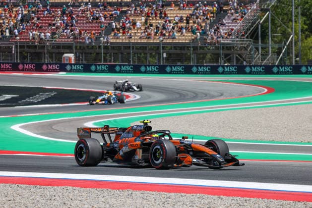 Formula One GP Barcelona Spain. Friday, June 12, 2026 Leonardo Fornaroli 67, McLaren Mastercard F1 Team; Formula One GP Barcelona Spain. Friday, June 12, 2026