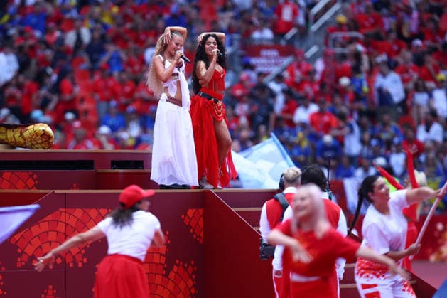 FIFA World Cup, WM, Weltmeisterschaft, Fussball 2026: Canada v Bosnia and Herzegovina TORONTO, CANADA - 12th June 2026: Elyanna and Jessie Reyez perform ahead of the FIFA World Cup 2026 Group B match between Canada and Bosnia and Herzegovina at Toronto Stadium Toronto Toronto Stadium Canada Copyright: xCraigxMercerx xPeakxActionxPhotosx