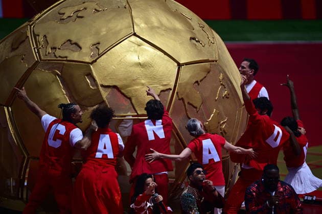 June 12, 2026, Toronto, On, CANADA: Participants perform during the opening ceremony prior to group B World Cup soccer action between Canada and Bosnia and Herzegovina, in Toronto, Friday, June 12, 2026. CANADA V. BOSNIA HERZEGOVINA  - ZUMAc35_ 20260612_zaf_c35_173 Copyright: xSammyxKoganx