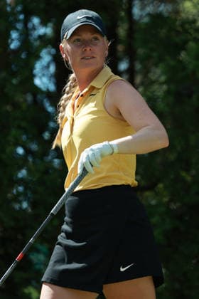 Dow Championship MIDLAND, MICHIGAN - JUNE 12: Frida Kinhult of Sweden plays her tee shot on the sixth hole during the second round of the Dow Championship at Midland Country Club in Midland, Michigan, USA on Friday, June 12, 2026. Midland Michigan United States  Copyright: xJorgexLemusx originalFilename:lemus-dowchamp260612_np6KV.jpg