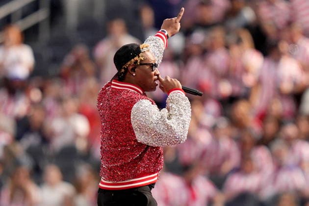 FIFA World Cup, WM, Weltmeisterschaft, Fussball 2026 - Group D - USA vs Paraguay American rapper Future performs during the pre-match show ahead of the FIFA World Cup 2026 group stage match USA against Paraguay, in Los Angeles, California, USA, 12 June 2026. LOS ANGELES United States  Copyright: xCHRISTOPHERxTORRESx