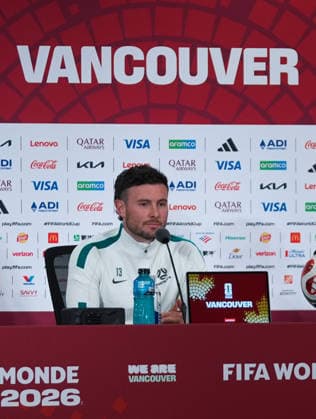 Ahead of Turkiye v Australia - FIFA World Cup, WM, Weltmeisterschaft, Fussball 2026 VANCOUVER, CANADA - JUNE 12: Aiden O Neill of Australia ahead of the FIFA World Cup 2026 Group D qualifiers match between Turkiye and Australia at the BC Place Stadium, in Vancouver, United States on June 12, 2026. Ercin Erturk Anadolu Vancouver Canada. Editorial use only. Please get in touch for any other usage.  Copyright: x2026xAnadoluxErcinxErturkx