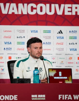 Ahead of Turkiye v Australia - FIFA World Cup, WM, Weltmeisterschaft, Fussball 2026 VANCOUVER, CANADA - JUNE 12: Aiden O Neill of Australia ahead of the FIFA World Cup 2026 Group D qualifiers match between Turkiye and Australia at the BC Place Stadium, in Vancouver, United States on June 12, 2026. Ercin Erturk Anadolu Vancouver Canada. Editorial use only. Please get in touch for any other usage.  Copyright: x2026xAnadoluxErcinxErturkx