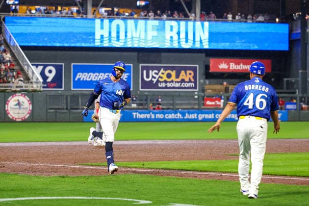 June 12th, 2026: Minnesota Twins right fielder Kody Clemens (2) celebrates a three-run home run in the seventh inning of a MLB, Baseball Herren, USA Baseball game between the St. Louis Cardinals and the Minnesota Twins at Target Field in Minneapolis, Minnesota. CSM Minneapolis USA - ZUMAc04_ 20260612_zma_c04_274 Copyright: xStevenxGarciax