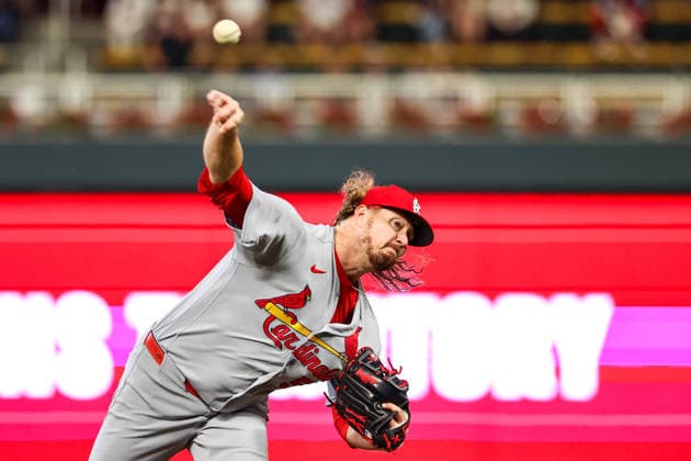 June 12th, 2026: St. Louis Cardinals pitcher Ryne Stanek (55) pitches against the Minnesota Twins in the eighth inning of a MLB, Baseball Herren, USA Baseball game between the St. Louis Cardinals and the Minnesota Twins at Target Field in Minneapolis, Minnesota. CSM Minneapolis USA - ZUMAc04_ 20260612_zma_c04_279 Copyright: xStevenxGarciax