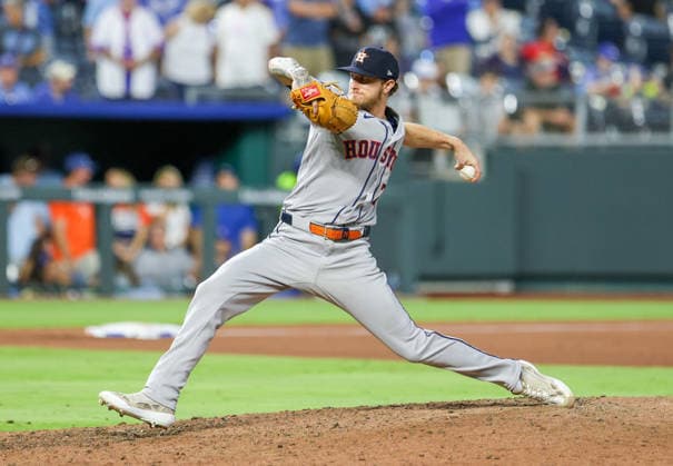 JUNE 12, 2026: Houston Astros relief pitcher Josh Hader (71) came in relief to save the game against the Kansas City Royals at Kauffman Stadium in Kansas City, MO. CSM Kansas City United States - ZUMAc04_ 20260613_zma_c04_068 Copyright: xRomanxPunox