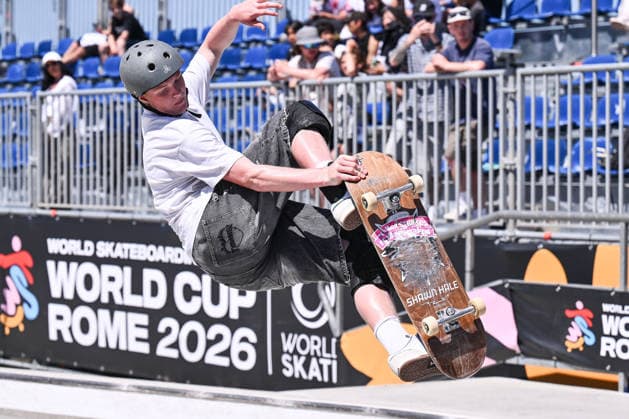 WST World Cup Rome 2026 Tay Cunningham of Great Britain competes during the Men s Quarterfinal of the WST World Cup Rome 2026 at Ostia Park on June 12, 2026, in Rome, Italy. Rome Italy Italy  Copyright: xDomenicoxCippitellix originalFilename:cippitelli-wstworld260612_npy88.jpg