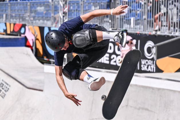 WST World Cup Rome 2026 Peio Gonzalez of Spain competes during the Men s Quarterfinal of the WST World Cup Rome 2026 at Ostia Park on June 12, 2026, in Rome, Italy. Rome Italy Italy  Copyright: xDomenicoxCippitellix originalFilename:cippitelli-wstworld260612_npLUq.jpg